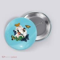 Butterfly Spring Nature Button thumb 0