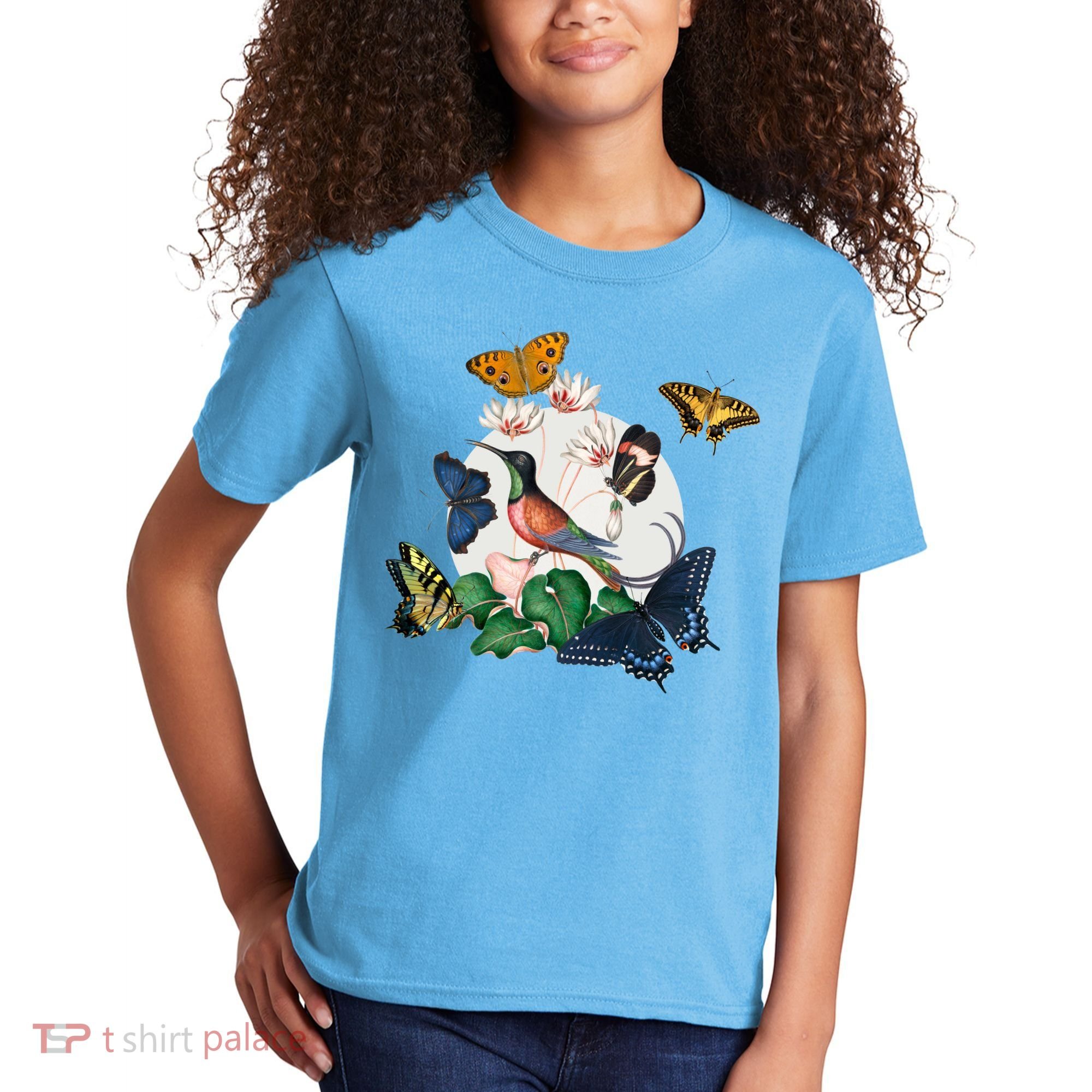 Butterfly Spring Nature Kids T-Shirt