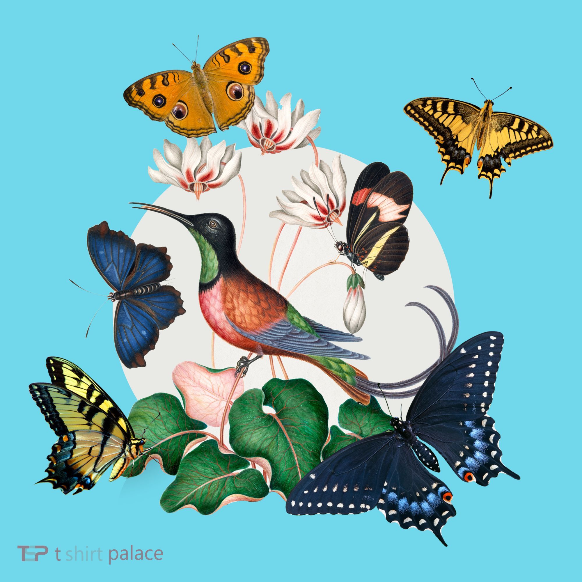 Butterfly Spring Nature Kids T-Shirt