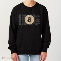 Bitcoin Satoshi Nakamoto Block Cryptocurrency Women's Sweatshirt thumb 0