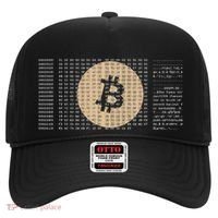 Bitcoin Satoshi Nakamoto Block Cryptocurrency Hat thumb 0