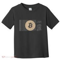 Bitcoin Satoshi Nakamoto Block Cryptocurrency Toddler T-Shirt thumb 0