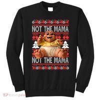 Baby Sinclair Not The Mama Ugly Christmas Baby Sinclair Monster Sweatshirt thumb 0