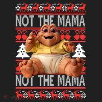Baby Sinclair Not The Mama Ugly Christmas Baby Sinclair Monster Hat thumb 2