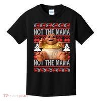 Baby Sinclair Not The Mama Ugly Christmas Baby Sinclair Monster Kids T-Shirt thumb 0