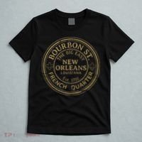 Bourbon Street New Orleans French Quarter Distressed T-Shirt thumb 5