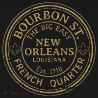 Bourbon Street New Orleans French Quarter Distressed Tank Top thumb 6