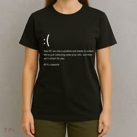 Blue Screen Of Death Bsod Crowdstrike It Outage Bug Meme T-Shirt thumb 4