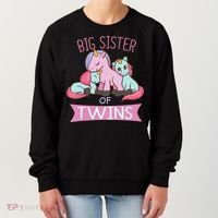 Big Sister of Twins Unicorn Twin Women's Sweatshirt thumb 0