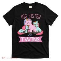 Big Sister of Twins Unicorn Twin T-Shirt thumb 0