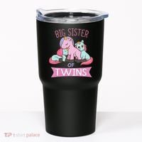 Big Sister of Twins Unicorn Twin Tumbler thumb 0