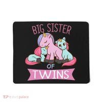 Big Sister of Twins Unicorn Twin Mousepad thumb 0