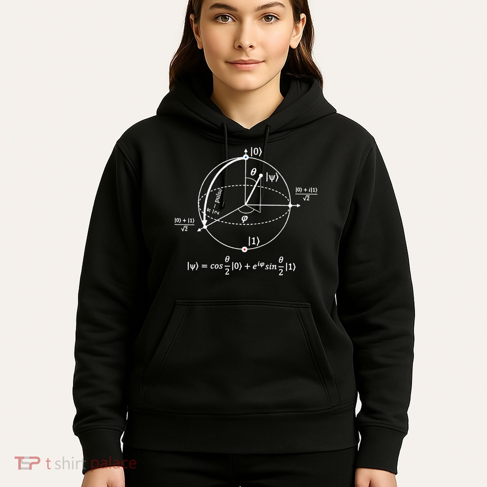Bloch Sphere Of Quantum Information Physics And Science Hoodie