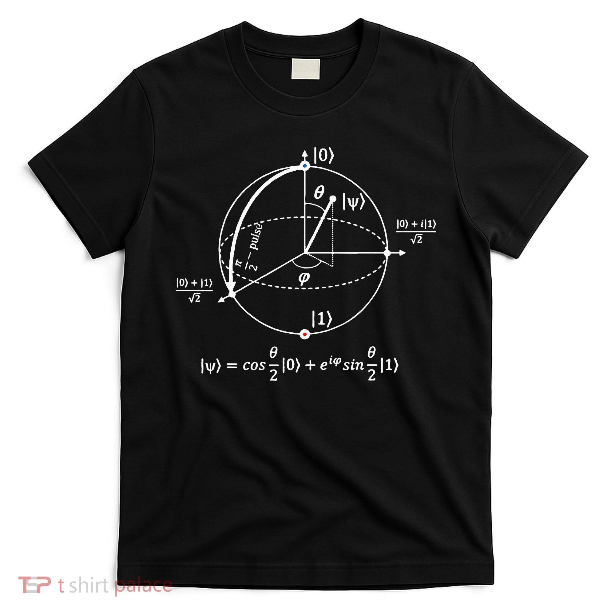 Bloch Sphere Of Quantum Information Physics And Science T-Shirt