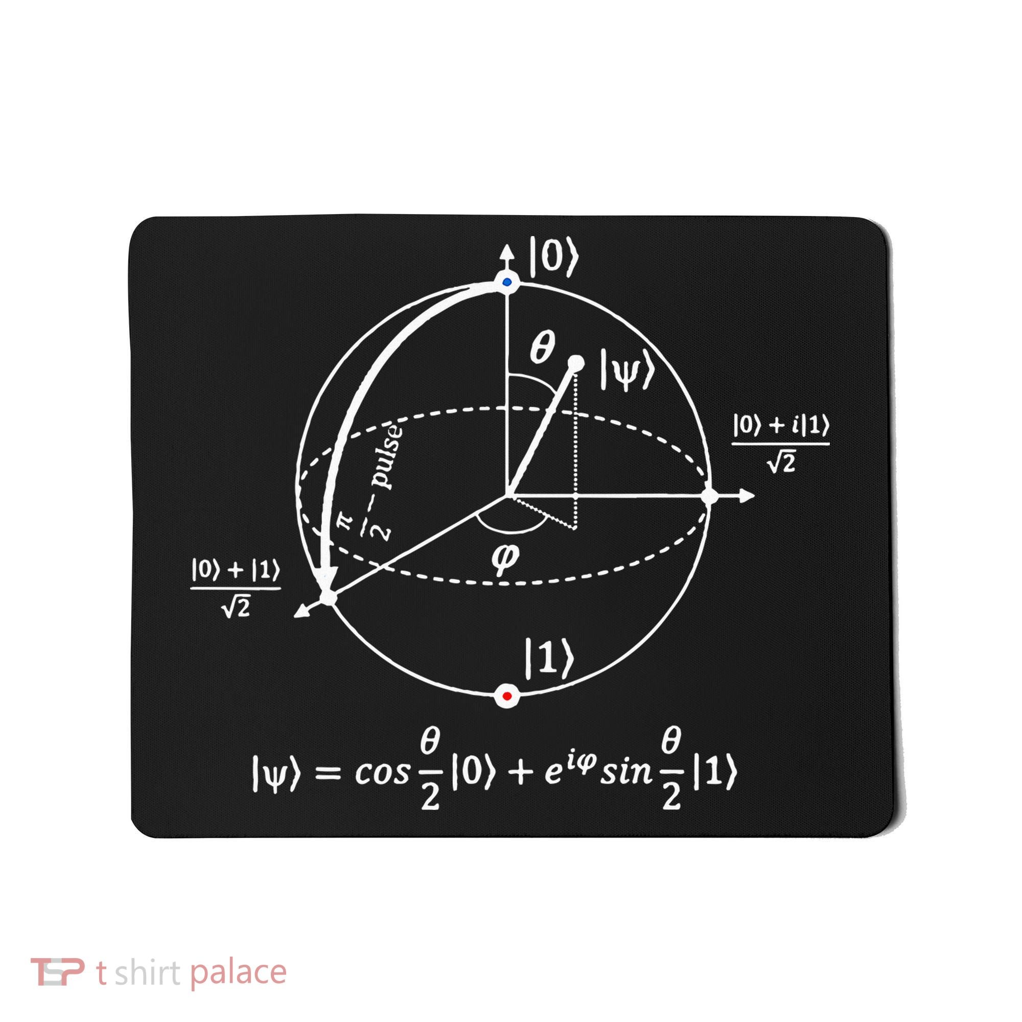 Bloch Sphere Of Quantum Information Physics And Science Mousepad