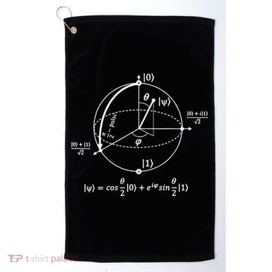Bloch Sphere Of Quantum Information Physics And Science Golf Towel