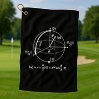 Bloch Sphere Of Quantum Information Physics And Science Golf Towel thumb 1