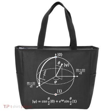 Bloch Sphere Of Quantum Information Physics And Science Tote Bag