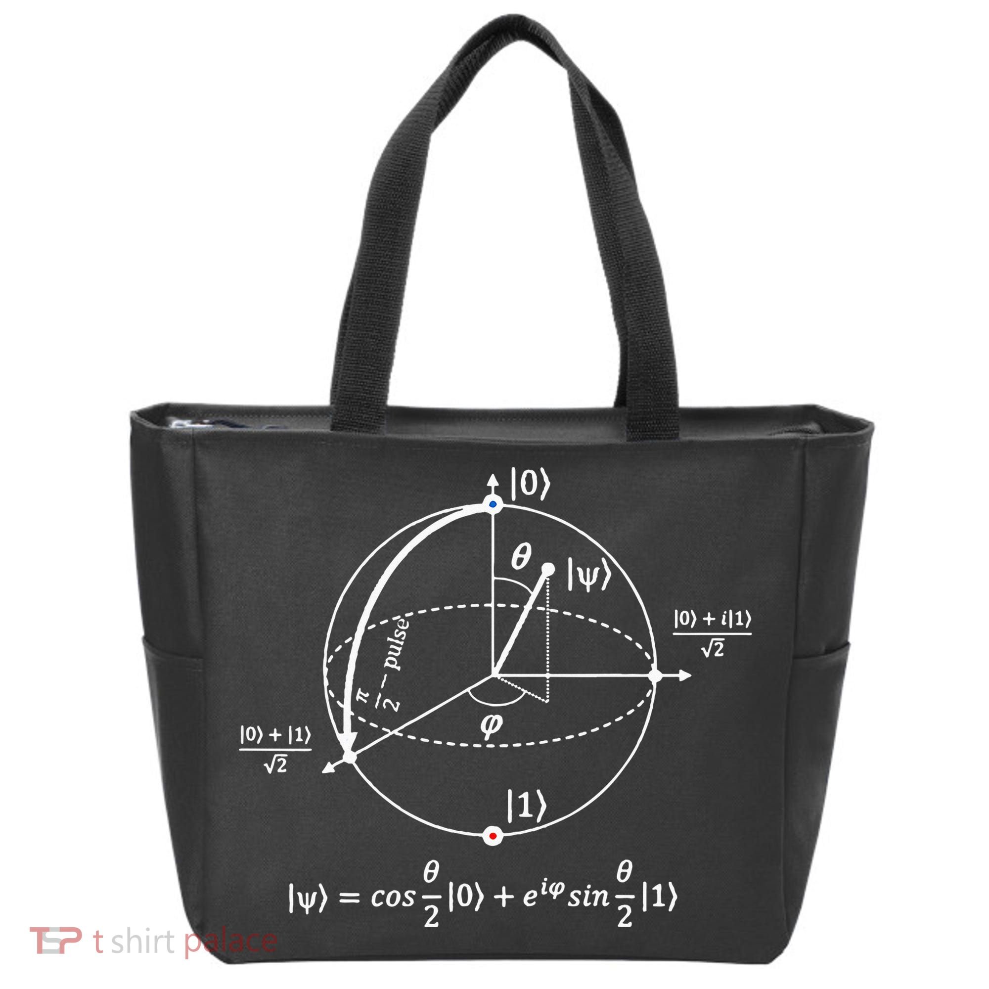 Bloch Sphere Of Quantum Information Physics And Science Tote Bag