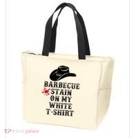 Barbecue Stain On My White Country Western Tote Bag thumb 3