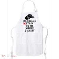 Barbecue Stain On My White Country Western Apron thumb 0
