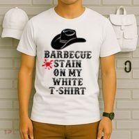 Barbecue Stain On My White Country Western T-Shirt thumb 6