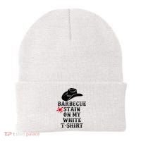 Barbecue Stain On My White Country Western Beanie thumb 0