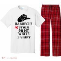 Barbecue Stain On My White Country Western Pajama Set thumb 0