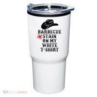 Barbecue Stain On My White Country Western Tumbler thumb 0