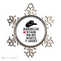 Barbecue Stain On My White Country Western Ornament thumb 0