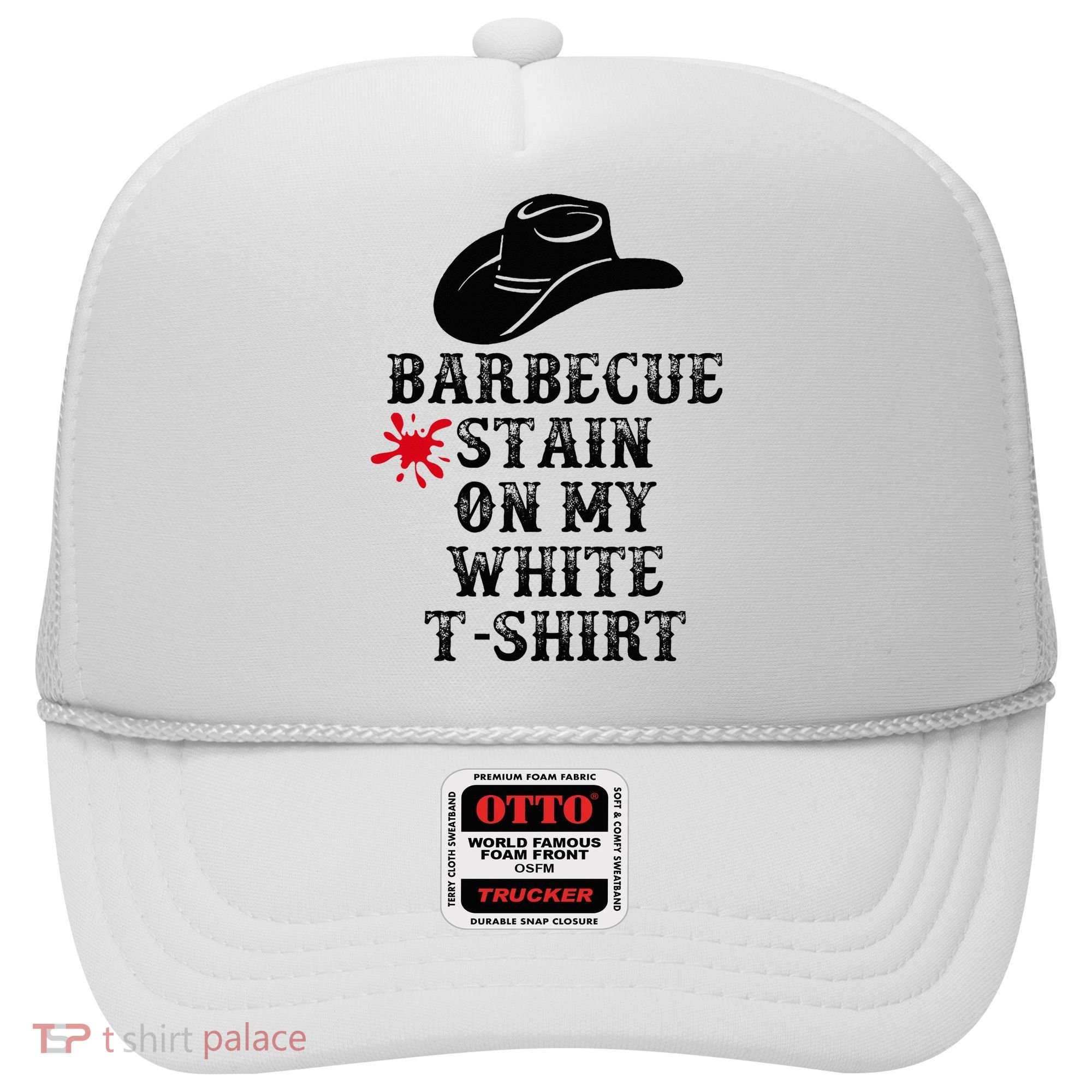 Barbecue Stain On My White Country Western Hat