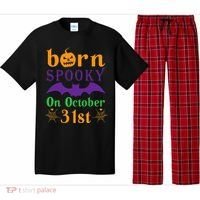 Born Spooky On Halloween October 31 Birthday Party Pajama Set thumb 0
