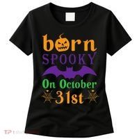 Born Spooky On Halloween October 31 Birthday Party Women's T-Shirt thumb 0