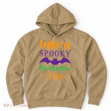 Born Spooky On Halloween October 31 Birthday Party Hoodie