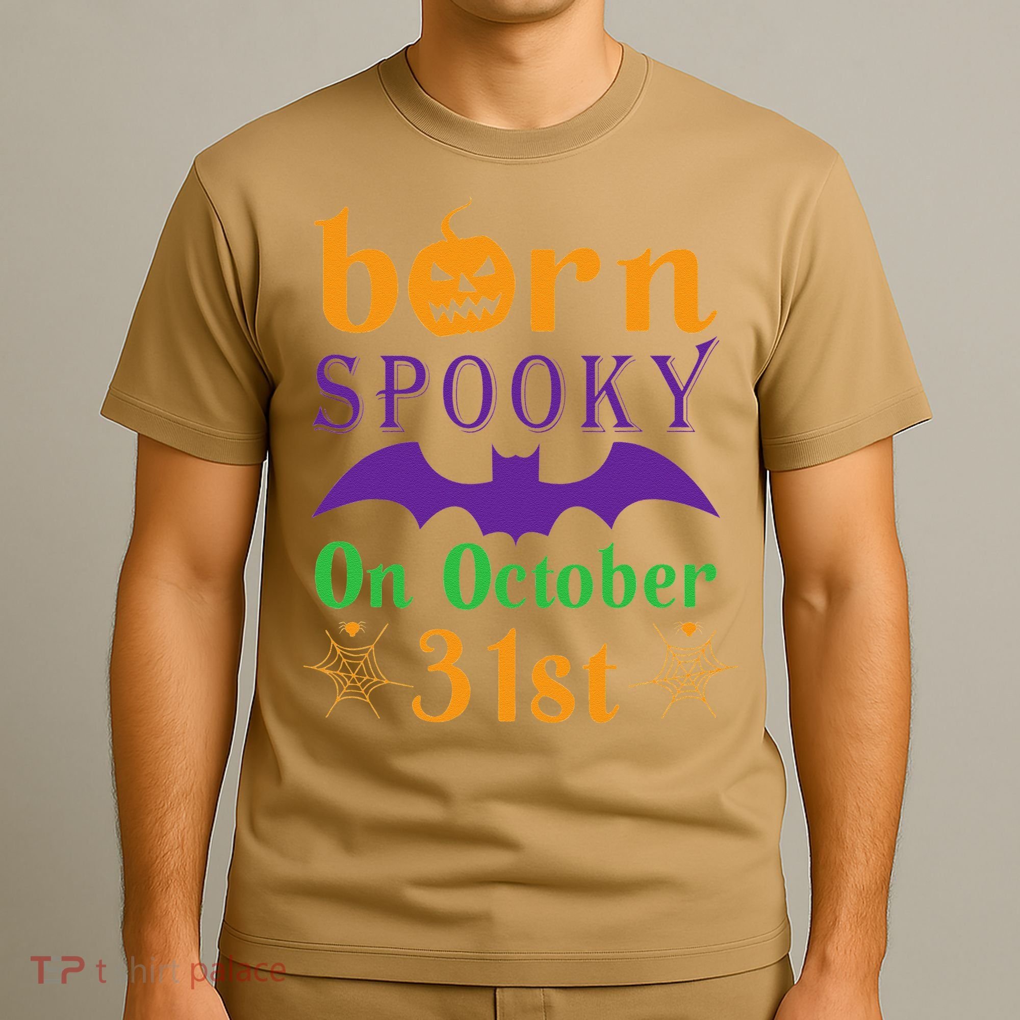 Born Spooky On Halloween October 31 Birthday Party T-Shirt