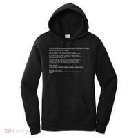 BSOD Computer Error Blue Screen Of Death Women's Hoodie thumb 0