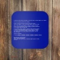BSOD Computer Error Blue Screen Of Death Coaster thumb 0