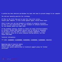 BSOD Computer Error Blue Screen Of Death Women's Tank Top thumb 5