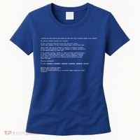 BSOD Computer Error Blue Screen Of Death Women's T-Shirt thumb 0
