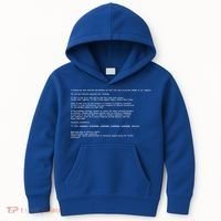 BSOD Computer Error Blue Screen Of Death Kids Hoodie thumb 0