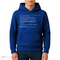 BSOD Computer Error Blue Screen Of Death Kids Hoodie thumb 4