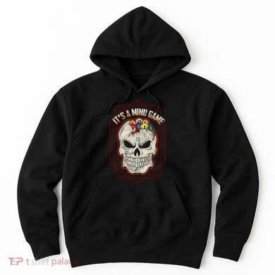 Billiards Skull Pool Balls ItS A Mind Game Hoodie