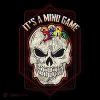 Billiards Skull Pool Balls ItS A Mind Game Bucket Hat thumb 4
