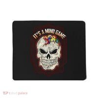 Billiards Skull Pool Balls ItS A Mind Game Mousepad thumb 0