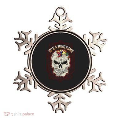 Billiards Skull Pool Balls ItS A Mind Game Ornament