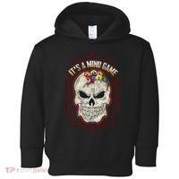 Billiards Skull Pool Balls ItS A Mind Game Toddler Hoodie thumb 0