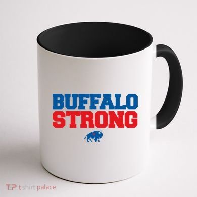 Buffalo Strong Pray For Buffalo Community Strength Coffee Mug back