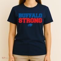 Buffalo Strong Pray For Buffalo Community Strength T-Shirt thumb 4