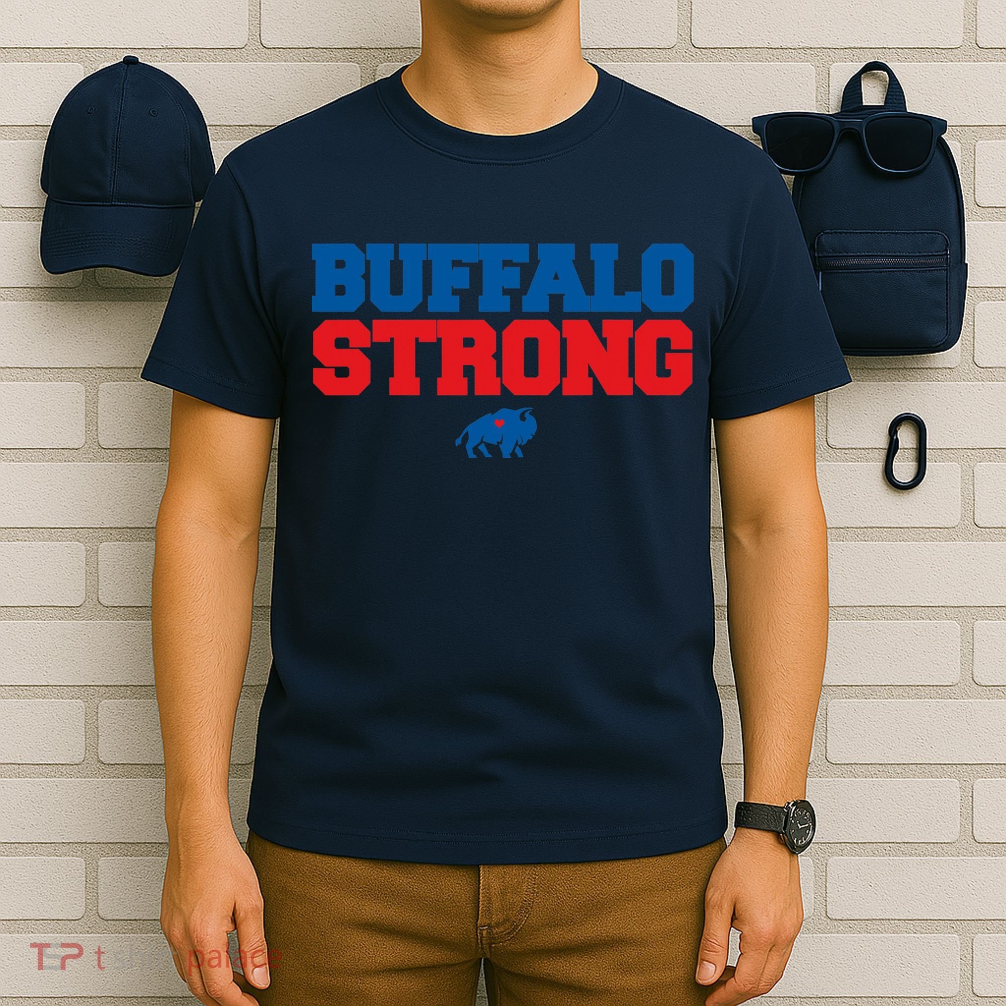 Buffalo Strong Pray For Buffalo Community Strength T-Shirt