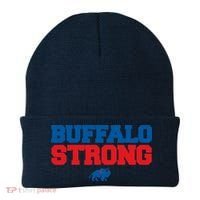 Buffalo Strong Pray For Buffalo Community Strength Beanie thumb 0